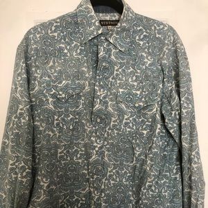 Stetson paisley dress shirt